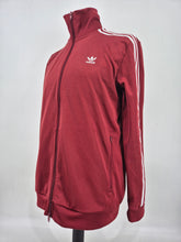 Load image into Gallery viewer, 2017 adidas Originals Beckenbauer Archive Track Top L Burgundy White
