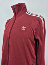 Load image into Gallery viewer, 2017 adidas Originals Beckenbauer Archive Track Top L Burgundy White
