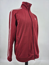 Load image into Gallery viewer, 2017 adidas Originals Beckenbauer Archive Track Top L Burgundy White
