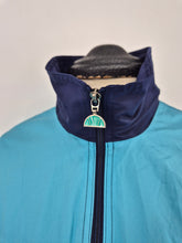 Load image into Gallery viewer, Vintage Ellesse Track Top D6 M Navy Blue Red 80s
