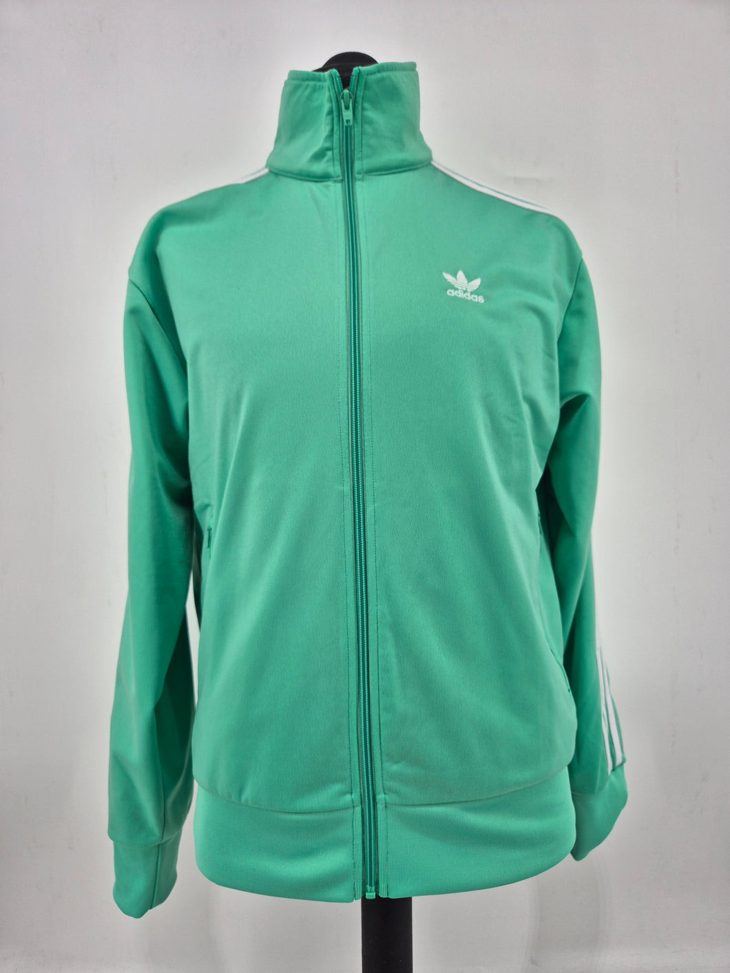 2022 adidas Originals Adicolor Firebird Track Top M Green White