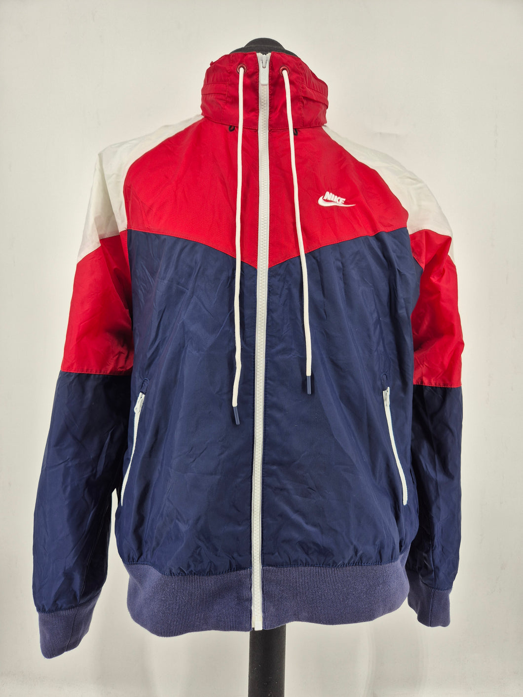 Vintage Nike Windrunner L Navy White Red