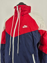 Load image into Gallery viewer, Vintage Nike Windrunner L Navy White Red
