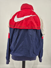 Load image into Gallery viewer, Vintage Nike Windrunner L Navy White Red
