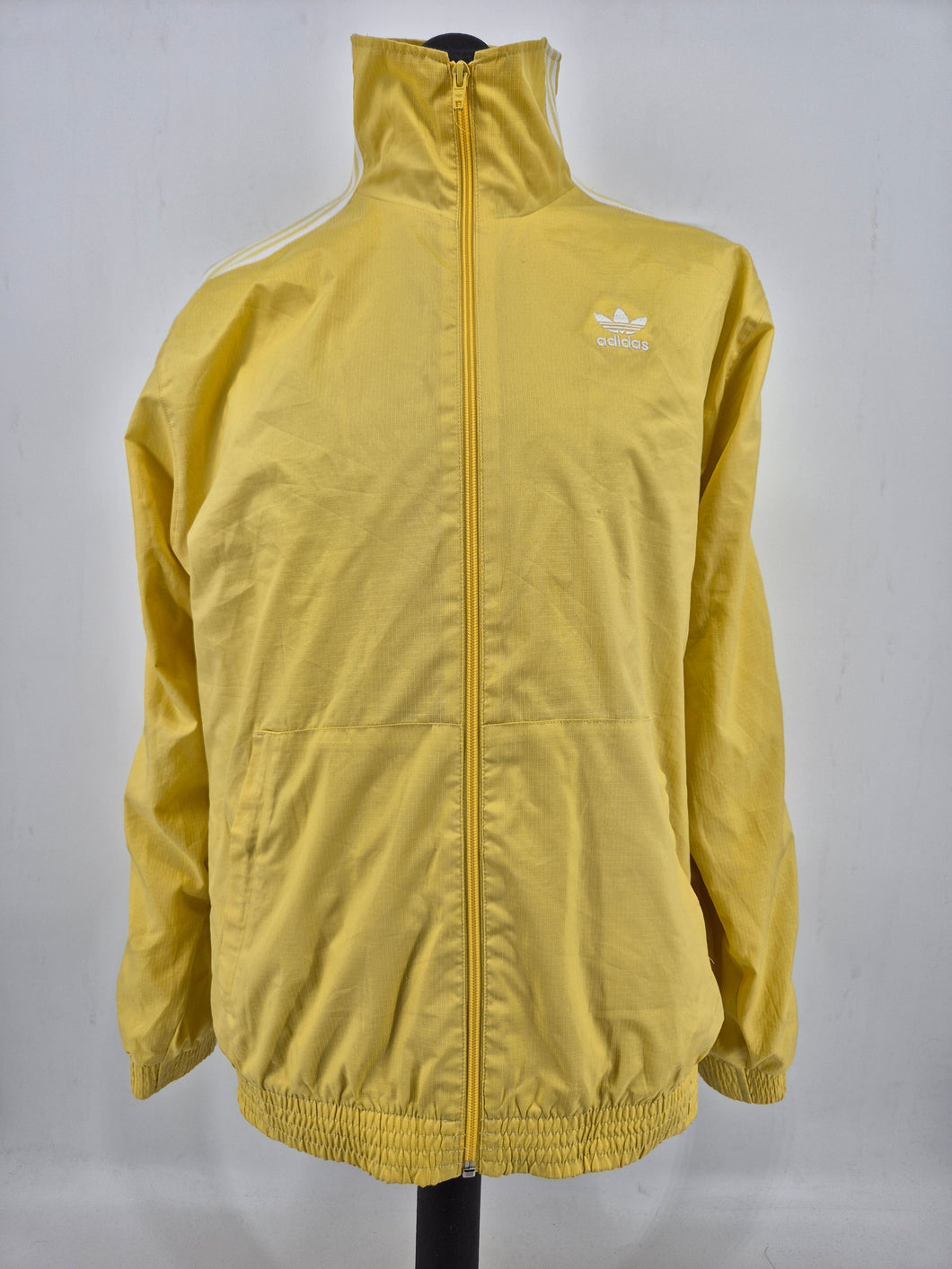 2020 adidas Originals Adicolor Classics Lock-Up Trefoil Track Top M Yellow White