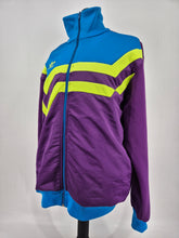 Load image into Gallery viewer, 2007 adidas Italia 90 Blue Neon Yellow Purple Vintage Track Top XL
