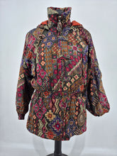 Load image into Gallery viewer, Vintage Courmayeur Ski Jacket M/L made in Japan Tribal Pattern
