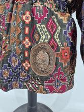 Load image into Gallery viewer, Vintage Courmayeur Ski Jacket M/L made in Japan Tribal Pattern
