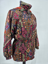 Load image into Gallery viewer, Vintage Courmayeur Ski Jacket M/L made in Japan Tribal Pattern
