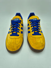 Load image into Gallery viewer, 2013 adidas Handball Spezial UK 10 Malmo Yellow Blue Preloved
