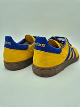 Load image into Gallery viewer, 2013 adidas Handball Spezial UK 10 Malmo Yellow Blue Preloved

