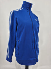 Load image into Gallery viewer, 2018 adidas Originals Beckenbauer Track Top L Blue White Preloved
