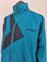 Load image into Gallery viewer, 90s adidas Equipment Vintage Track Top D8 XL Green Black EQT
