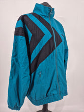 Load image into Gallery viewer, 90s adidas Equipment Vintage Track Top D8 XL Green Black EQT
