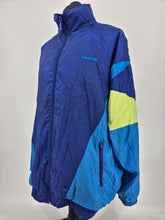 Load image into Gallery viewer, 90s adidas Vintage Track Top D10 XL XXL Purple Blue Yellow
