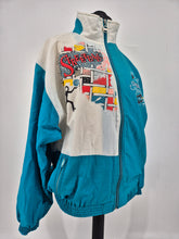 Load image into Gallery viewer, Vintage 80s Still Streetball Track Top XL Festival Colourful
