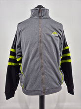Load image into Gallery viewer, 90s Vintage adidas Equipment Track Top D6 M/L Grey Black Green EQT
