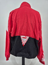 Load image into Gallery viewer, Vintage Puma 80s Track Top XL made in Turkey Black Red
