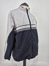 Load image into Gallery viewer, Vintage Nike Track Top L Black Grey
