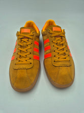 Load image into Gallery viewer, 2016 adidas Originals Bermuda UK 10 Preloved Solar Gold Orange Gum
