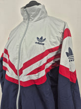 Load image into Gallery viewer, 2018 adidas Originals Trefoil Sportive Track Top M Red Navy
