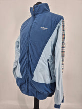 Load image into Gallery viewer, Vintage 90s adidas Open Track Top L D52 Blue
