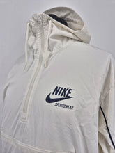 Load image into Gallery viewer, Vintage Nike Overhead Anorak L White WB
