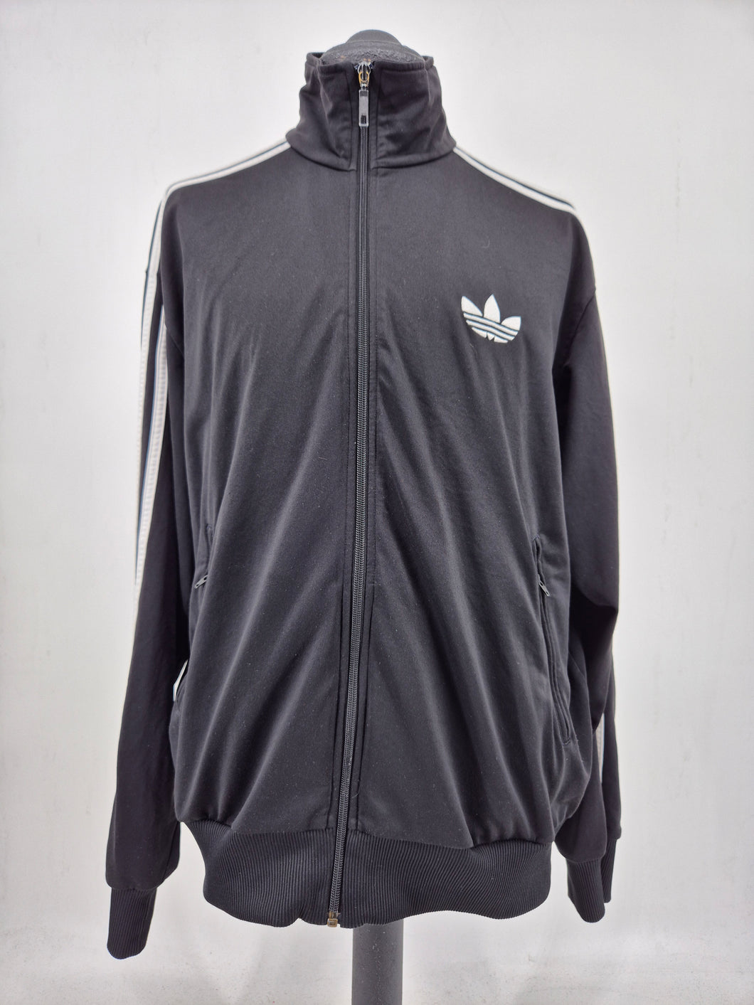 2009 adidas Originals Firebird Track Top XL Black White