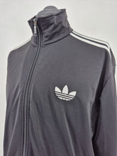 Load image into Gallery viewer, 2009 adidas Originals Firebird Track Top XL Black White
