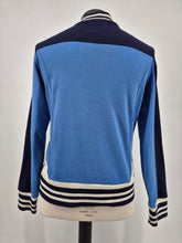 Load image into Gallery viewer, Fila Heritage Line Snow Time Track Top S Navy Blue Grade B
