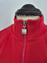 Load image into Gallery viewer, Kappa M Tapered Track Top Red Navy
