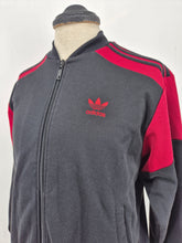 Load image into Gallery viewer, 2004 adidas Originals SST Vintage Track Top M Black Red
