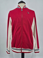 Load image into Gallery viewer, Fila Settanta Track Top M Red White
