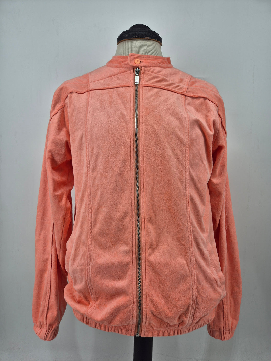 Fila Terrinda 80s Casual Classics Exclusive Track Top L XL Fresh Coral