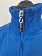Load image into Gallery viewer, Sergio Tacchini Track Top Large Logo top M Blue White
