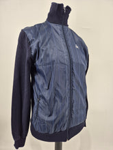 Load image into Gallery viewer, Vintage Puma 70s Track Top S Small Navy made in West Germany
