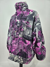 Load image into Gallery viewer, Vintage Unbranded Crazy Pattern OH WB Jacket L/XL Pink Black White
