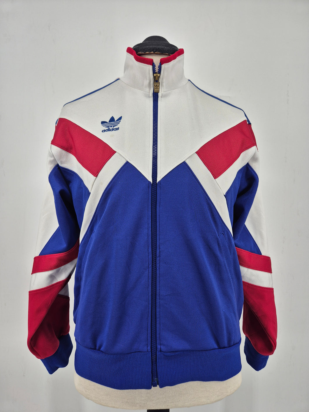 Vintage adidas X Descente Japan Release Track Top S/M Red White Blue GB