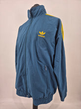 Load image into Gallery viewer, Vintage adidas Originals Firebird Full Tracksuit D7 XL Blue Yellow
