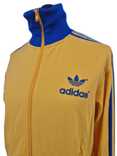 Load image into Gallery viewer, 2020 adidas Originals Archive Malmo 72 Track Top M Yellow Blue
