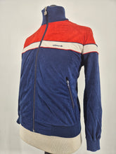 Load image into Gallery viewer, West German adidas Originals Europa Track Top S Small Navy Red White Vintage
