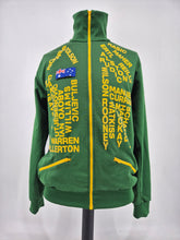 Load image into Gallery viewer, 2004 adidas Originals Australia World Cup Track Top L Green Gold
