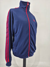 Load image into Gallery viewer, 2022 BNWT adidas Originals x Parley Beckenbauer Nations Track Top L Navy Red Deadstock
