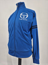 Load image into Gallery viewer, Sergio Tacchini Track Top Large Logo top M Blue White
