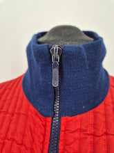 Load image into Gallery viewer, Vintage adidas Track Top LW Jacket S Small 80s made West Germany Red Blue
