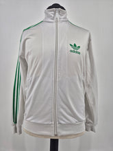 Load image into Gallery viewer, 2005 adidas Originals Firebird White Green S Track Top
