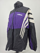 Load image into Gallery viewer, Vintage adidas Equipment WB Jacket D8 XL Purple Black White
