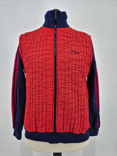 Load image into Gallery viewer, Vintage adidas Track Top LW Jacket S Small 80s made West Germany Red Blue
