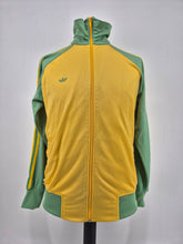 Load image into Gallery viewer, 2003 adidas Originals Zimbabwe Vintage Track Top Yellow Green

