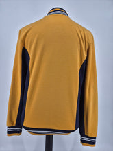 Load image into Gallery viewer, Fila Settanta Track Top M Mustard Navy
